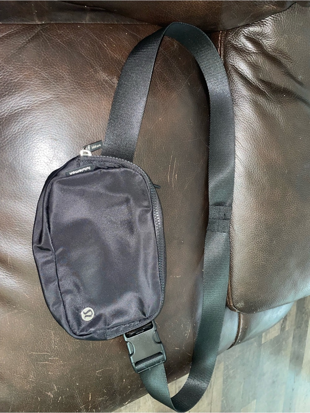 lululemon athletica Black Sling Belt Bag